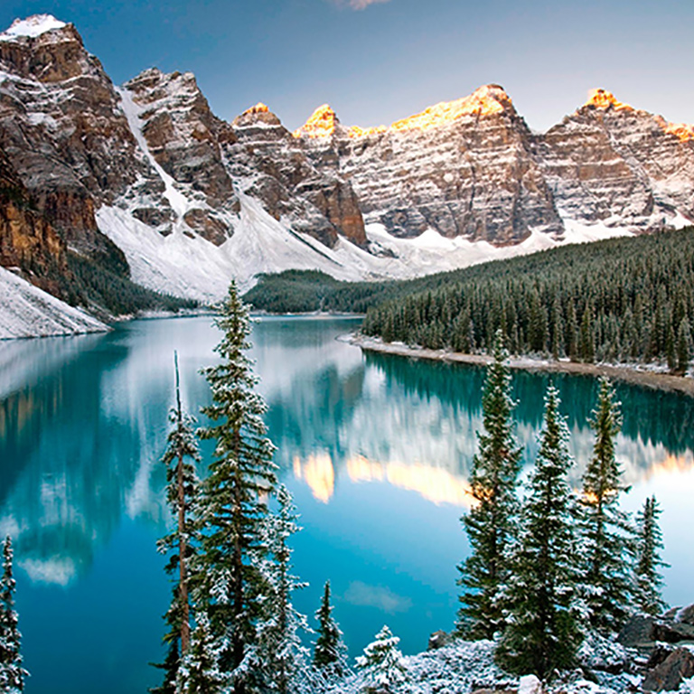 Скалистые горы Канады и северо-запад США: золотая осень